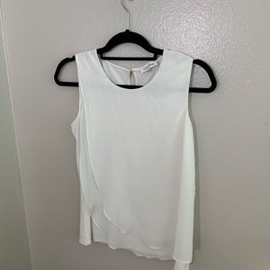 Asymmetrical sleeveless Calvin Klein Blouse